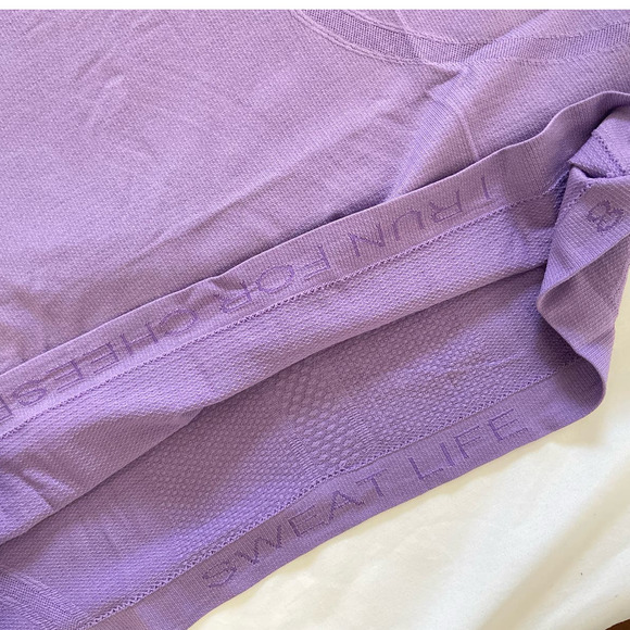 LULULEMON Swiftly Tech Strappy Tank Top Rare Style Enchanted Iris‎ Size 8 - Picture 8 of 8